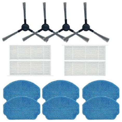 Brosse lat��rale et chiffon de nettoyage pour aspirateur robot MAMNV BR150 BR151/ ZCWA BR150 BR151 / ONSON BR150 BR151