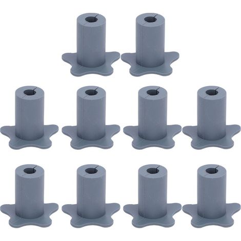 Kit de routage en Silicone avec œillets muraux pour câble Satellite, pour antenne 5/8 pouces 16mm, gris. (1/5)