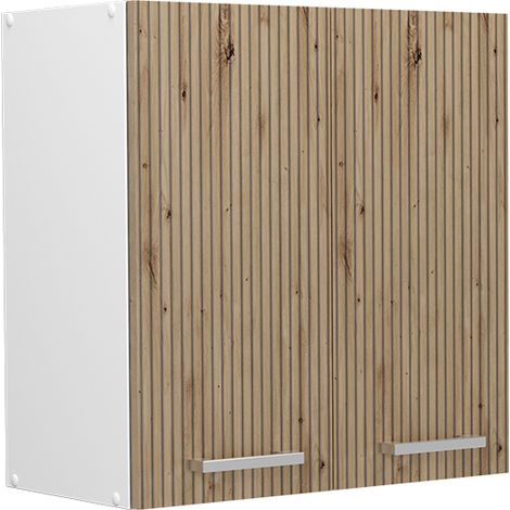 Armario colgante R-Line, Roble artesanal, 60 cm, Vicco