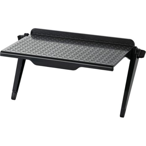 1 Étagère Réglable, Support Plastique Robuste, Structure Triangulaire Stable, Pour TV Box Routeur Console