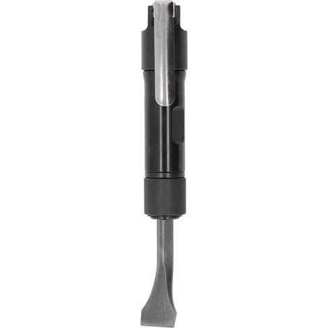Pelle pneumatique manuelle droite, tête autobloquante en alliage d'aluminium, kit de burin pneumatique 1/4 po, style américain (1/5)