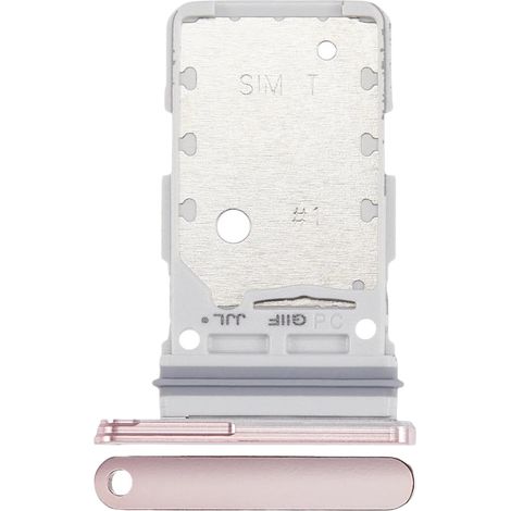 Vassoio per scheda SIM per Samsung Galaxy S21+ Plus, rosa (1/3)