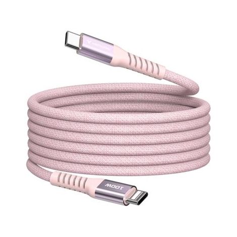 Verbatim Sync&Charge 100W 120cm USB-C/USB-C Magnetic pink 31857