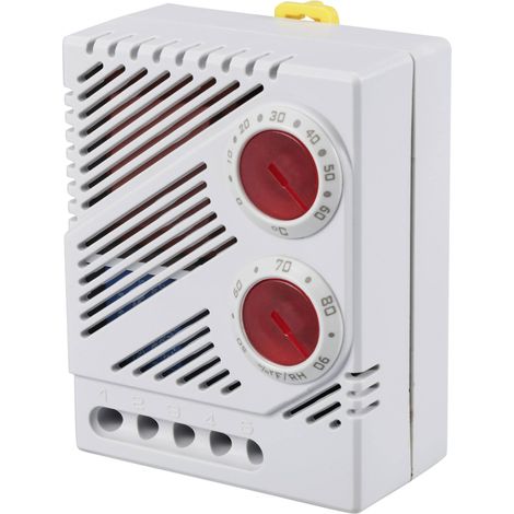 TRU COMPONENTS Combinaison hygrostat-thermostat pour armoire TC-NTL 78-M01 (L x l x H) 77.5 x 60 x 37.5 mm 1 pc(s) (1/5)