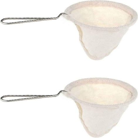 2 Pices 4 Pouces En Acier Inoxydable Poigne Tabi Rutilisable Caf Th Passoire Filtres Pour Bureau Domicile Artisanat Caf Utilisation (1/5)