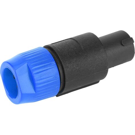 Connecteur Enceinte NL4FC 10 pièces, fiche Speakon 4 broches étanche, bleu, pour câble audio haut-parleur, connecteur robuste (1/5)