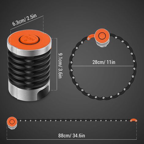 Verrouillage par mot de passe de vélo en alliage de Zinc, Code pliant antivol avec support de montage pour vélos de montagne (1/5)
