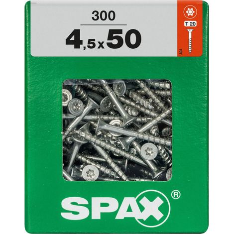 SPAX TRX Teilgewinde 4,5X50mm XXL(300 Stk) (1/2)