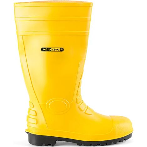 STIVALE PVC GIALLO S5 PUNTA+LAMINA