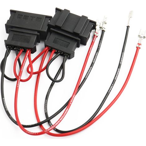 Lntyq 2 pièces, adaptateur de connecteur, compatible avec VW GLI GTI Beetle Golf Passat Polo