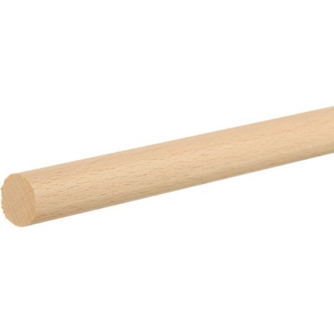 Tourillon hêtre lisse 10 mm – Longueur 1m – Pour assemblage bois – Solidité et durabilité élevées