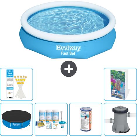 Bestway Piscina Bestway Fast Set Rotonda - 305x66 cm - 7-pezzi  S34
