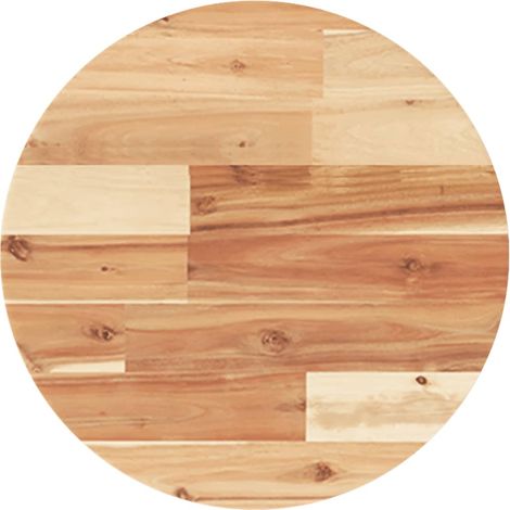 Dessus de table  Dessus de bureau  Plateau de table rond Ø40x2 cm bois massif d'acacia