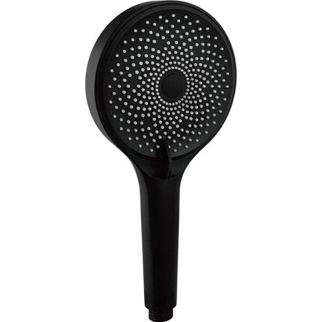 Pommeau de douche, douche à main grande Tête de douche à main avec de jet douche amovible, premium. (noir) (1/4)