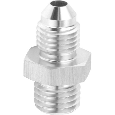 Adaptateur d'alimentation en huile pour turbocompresseur M12x1,5 mm, trou de 1,5 mm vers connecteur -4AN, compatible avec SAAB TD04L TD04H TD04HL (1/5)