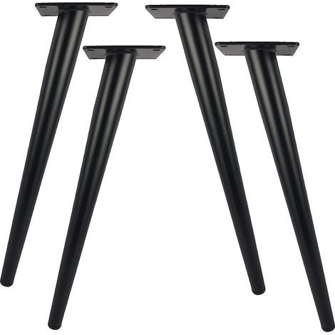 Vier 30 cm lange Tischbeine aus Metall, geeignet für moderne Möbel, Schminktische, Schränke, Tische, Stühle, Hocker usw., können als Ersatzmöbelbeine verwendet werden. (1/5)