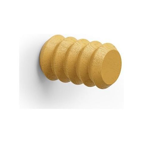 Patère Pulse Couleur - talla D28x45mm. Jaune mustard
