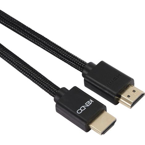 KENDO HDMI Kabel 4K, 3,0 m, High-Speed, vergoldete