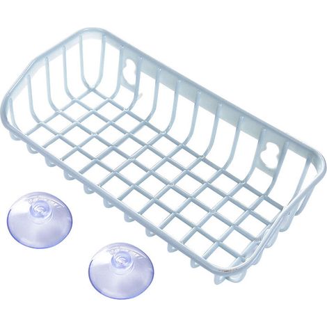 Égouttoir à ventouse pour évier, rangement pour ustensiles de cuisine, 1 pièce, couleur aléatoire-AquaForge (1/5)