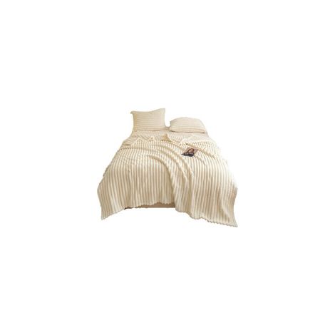 Kuscheldecke – warme und flauschige Decke für Mama, Frauen und Freundinnen (Beige, 230 x 200 cm) (1/5)