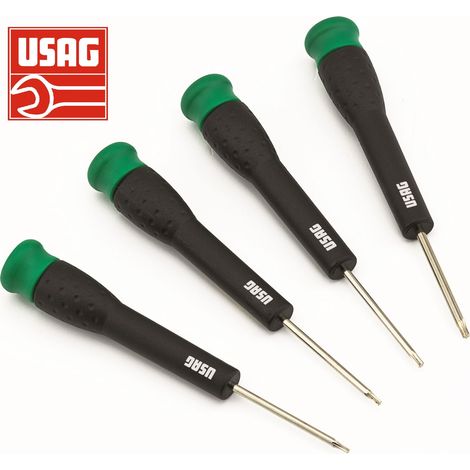 USAG 341 SH4TX SERIE MICRO GIRAVITI DI PRECISIONE TORX TX PER SMARTPHONE TABLET (1/4)