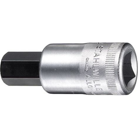 Stahlwille 54 6 03050006 Innen-Sechskant Steckschlüssel-Bit-Einsatz 6 mm 1/2" (12.5 mm) (1/2)