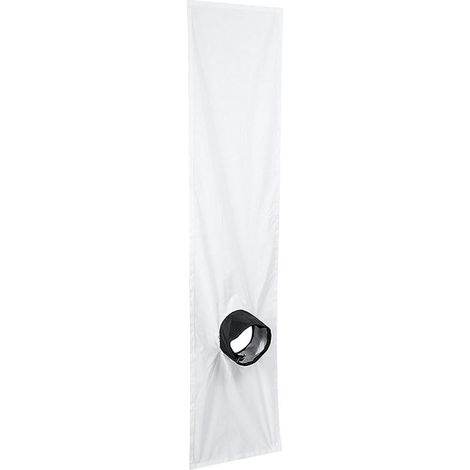 Kit di sigillatura per finestre di condizionatori a doppia apertura da 2 m, tessuto sigillante per griglie di ventilazione del condizionatore, deflettore del flusso d'aria (1/5)