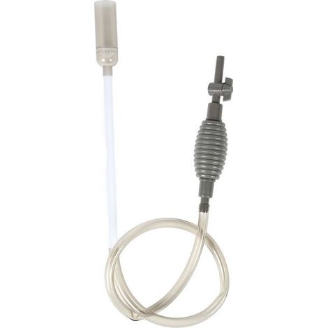 BelleRise - Siphon aquarium manuel – Pompe gravier 1,7 m – Sans électricité, nettoyage précis – pour aquariums 0-200 L (1/5)