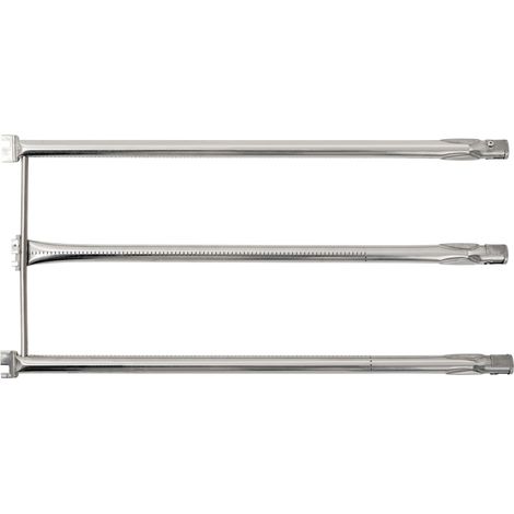BBQ-Toro Set di tubi per bruciatori in acciaio inox  Bruciatore di ricambio per div. griglie a gas Weber
