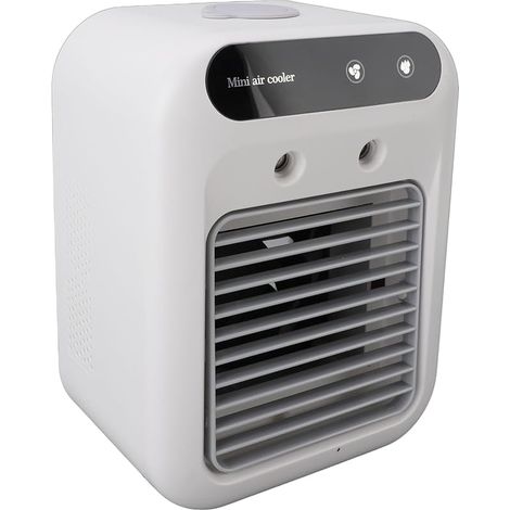 Mini Climatiseur, Climatiseur Portable Léger et à Refroidissement Efficace, Réservoir D'eau Pulvérisée, Refroidisseur Mobile de 500 Ml pour la Maison, le Bureau et les Voyages (1/5)