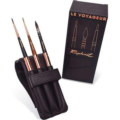 Set voyageur - 3 pinceaux + Etui (1/5)