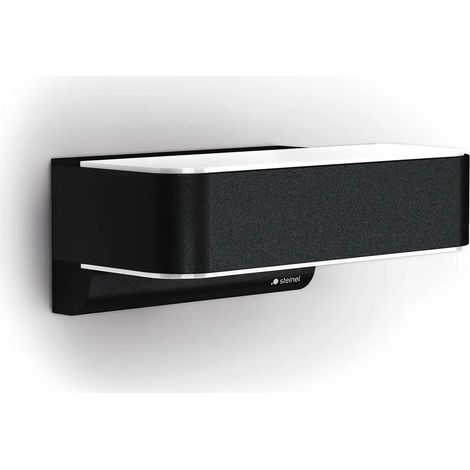 [GEBRAUCHT] B-Ware Steinel Wandleuchte Lampe Led Schwarz Matt Aluminium Kunststoff Warmweiß Leuchte