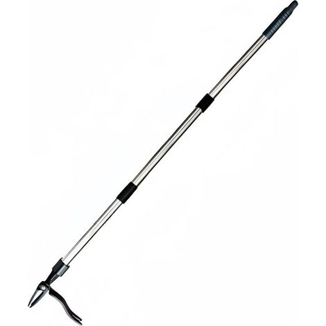 Outil de désherbage vertical manuel, détachable en 3 sections, longueur totale 112 cm pour jardin et potager (1/5)