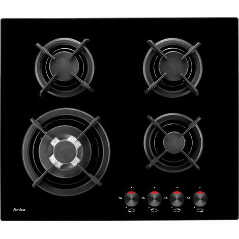 Amica PG6411SR piano cottura a gas nero 4 zone (1/2)
