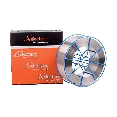 Bobine fil MIG inox 16S ER 316LSI diamètre 1 mm bobine plastique 15Kg - SELECTARC