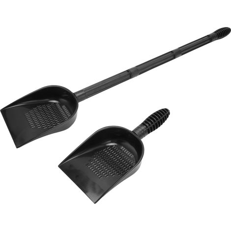Pelle à sable extensible multifonctionnelle en PVC anti-fuite d'eau pour aquarium, idéale pour ramasser les déjections animales. (1/5)