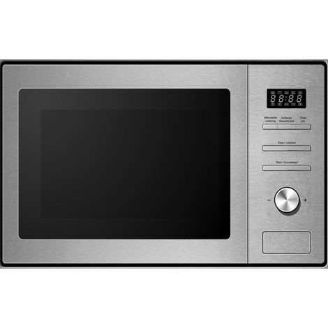 PKM Einbau Mikrowelle Microwellengerät MW820-EBM Edelstahl 800 W 20L (1/5)