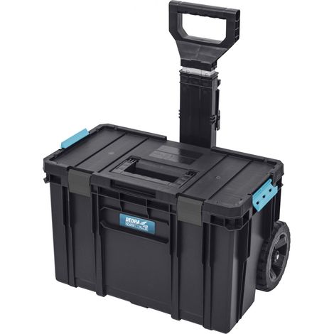 Caja de herramientas DEDRA con ruedas - Grande, móvil