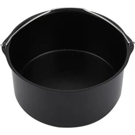 Ensemble d'accessoires pour friteuse à air - 15 accessoires - 5L - Antiadhésif - Métal et silicone (1/4)