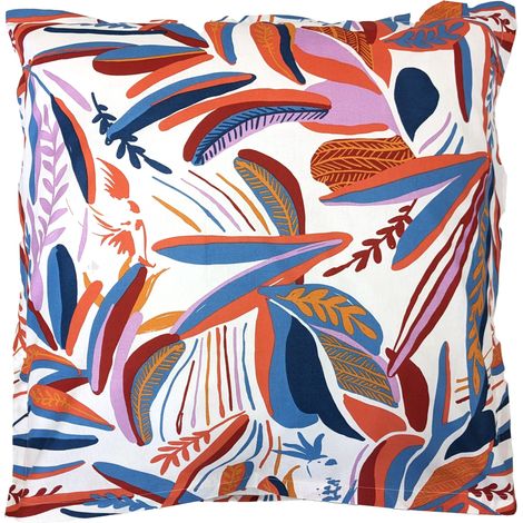 Taie d'oreiller coton PERROQUET 65x65 cm (1/5)