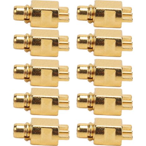 Connecteur MMCX-JE mâle à souder, PCB JHD montage en surface, lot de 10 pièces, fiche coaxiale pour carte électronique. (1/5)