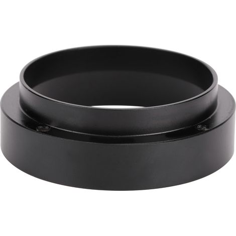 Entonnoir doseur à café moulu avec anneau de rechange magnétique, accessoire pour cafetière, noir, 58 mm, avec aimant (1/5)