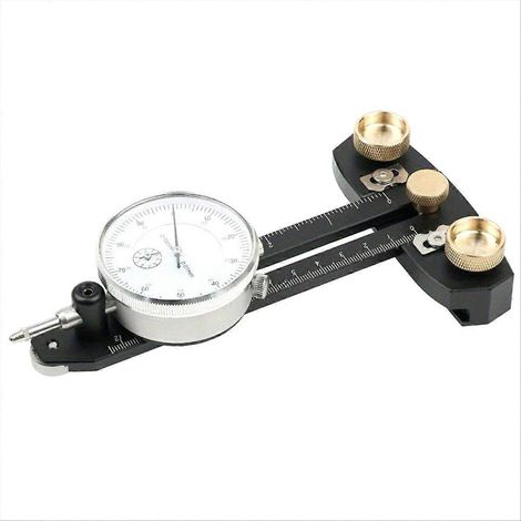 Kit de base pour scies circulaires avec comparateur pour l'alignement et le calibrage des machines d'atelier telles que les scies circulaires - JBMEDIA (1/4)