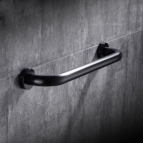 Haltegriff für die Toilette, Edelstahl, Badewannengriff, Wandmontage, Handtuchhalter, Badezimmer, Badewannengriff, Schwarz (CM) (1/4)