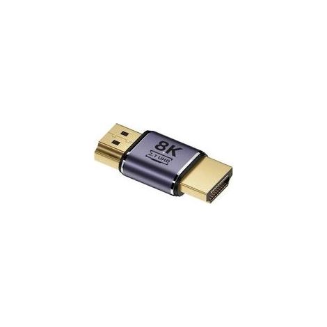 Adaptateur HDMI - HDMI 2.1 - 4K 120 Hz - 8K 60 Hz - HDR eARC VRR - Extension Active Jusqu'à 15 M - Pour TV PC Console