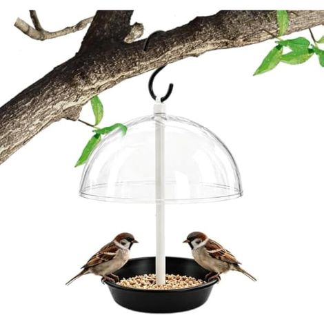Mangeoire à oiseaux à suspendre au design hémisphérique pour colibri (1/5)