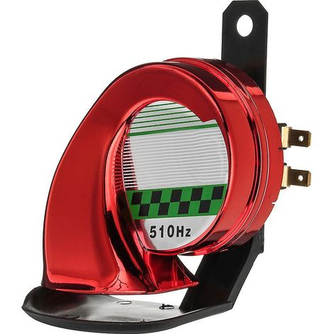 Leistungsstarke 130 dB 12 V elektrische Hupe für Auto, Motorrad, LKW, Boot, regendicht