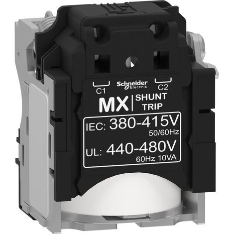 Sganciatore MX - 440..480V 60Hz, 380..415V 50/60Hz - LV429388