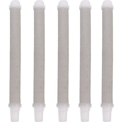 Ersandy – Filtre à pistolet à peinture airless 60 mesh – Acier inoxydable – Réduit le colmatage – Compatible avec pistolets sans air
