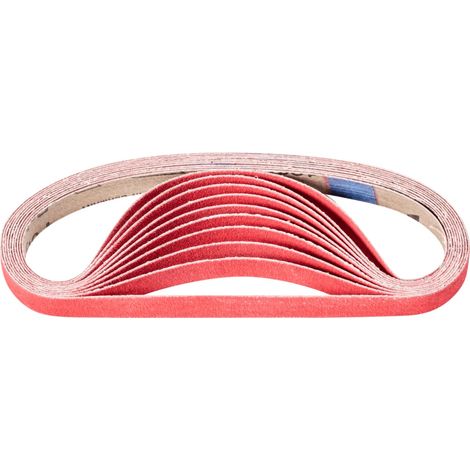 PFERD TOOLS Keramikkorn Schleifband BA 13x457 mm CO-COOL120 für Edelstahl-Schliff mit Bandschleifer 100 Stk (1/5)